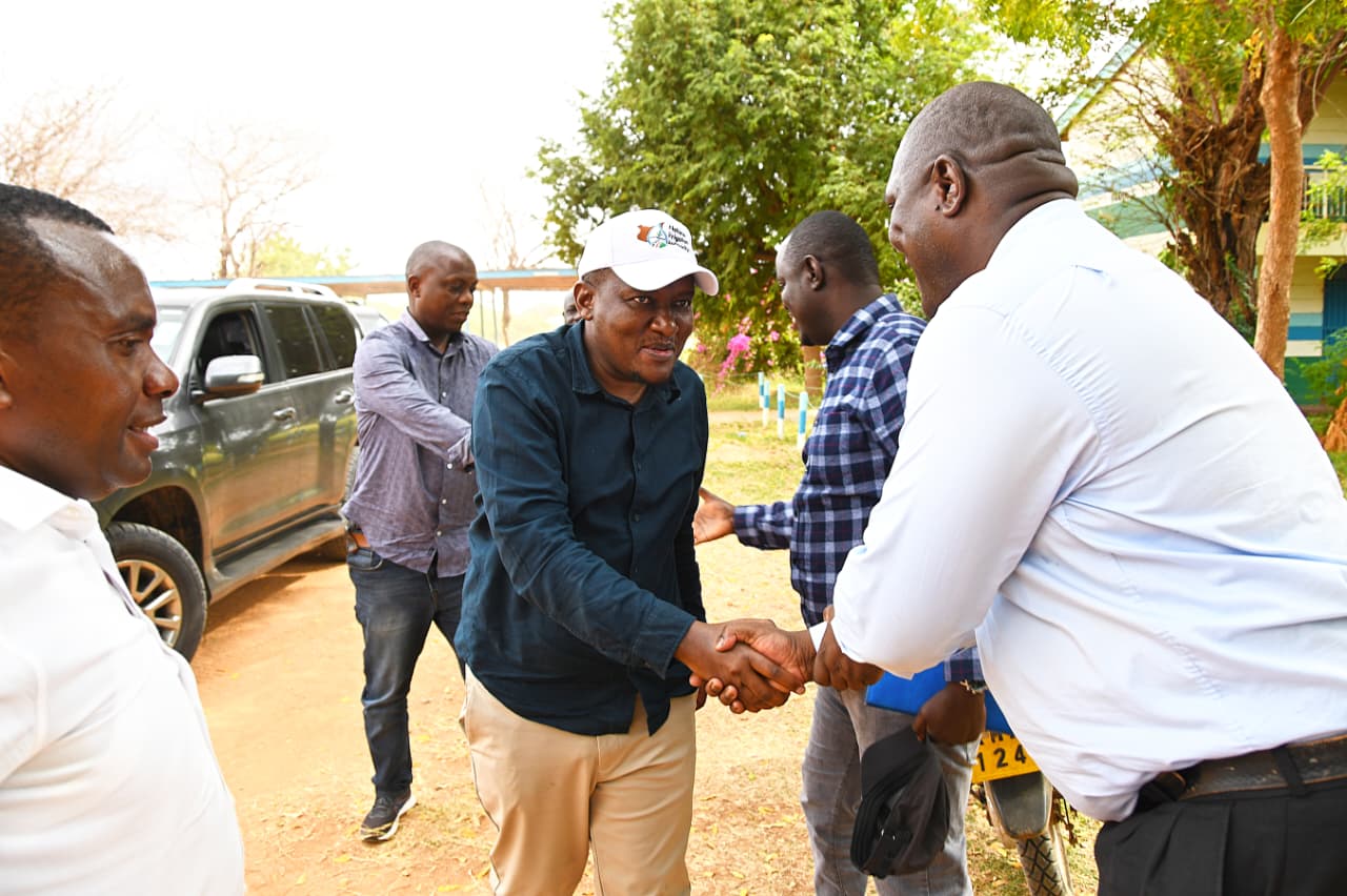 PS arrives at Bura Irrigation Scheme
